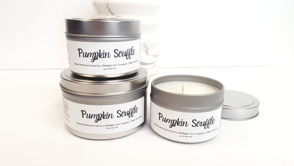 Pumpkin Souffle Natural Soy Candle | Hand-Poured and Hand-crafted