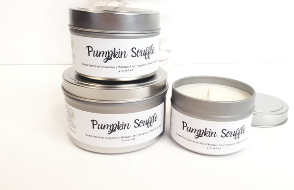Pumpkin Souffle Natural Soy Candle | Hand-Poured and Hand-crafted