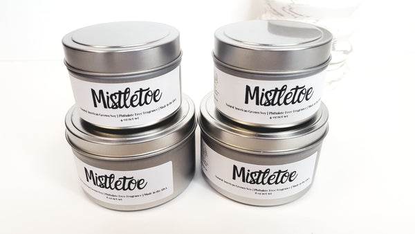 Mistletoe Natural Soy Candle | Hand-Poured and Hand-crafted