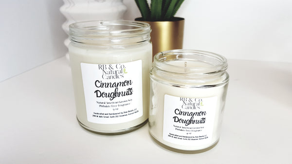 Cinnamon Doughnuts | Natural Soy Candle | Hand-Poured and Hand-crafted