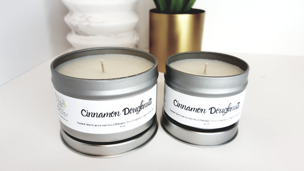 Cinnamon Doughnuts | Natural Soy Candle | Hand-Poured and Hand-crafted