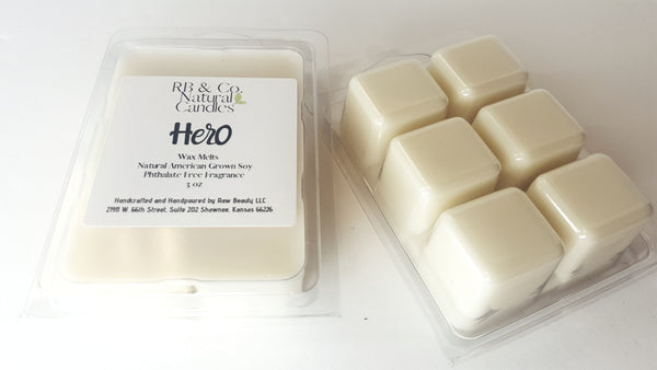 Hero | Natural Soy Candle | Hand-Poured and Hand-crafted