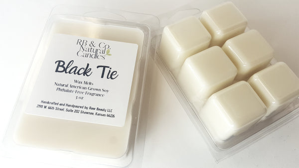 Black Tie | Natural Soy Candle | Hand-Poured and Hand-crafted