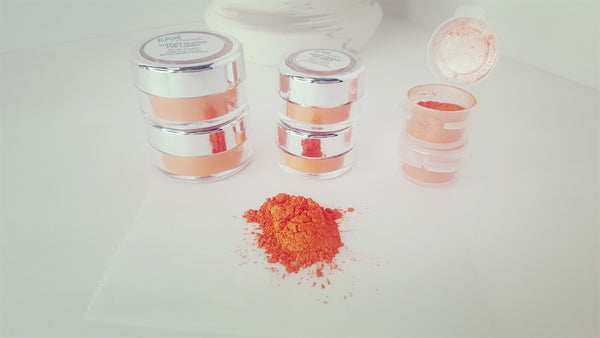 Sunset Orange Loose Eye shadow | Raw Beauty Minerals