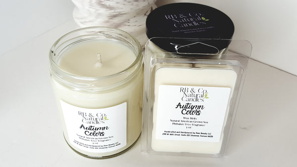 soy candle in gift box dye-free and phthalate-free fragrance