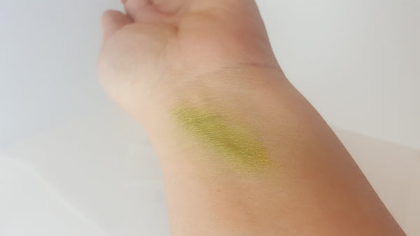 green eyeshadow loose pigment powder raw beauty minerals